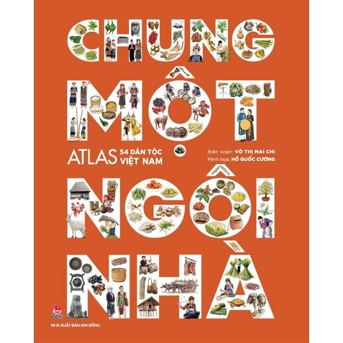 Combo 2 Quyển Atlas Việt Nam ( Chung Một Ngôi Nhà + Đất Nước Gấm Hoa ) - Võ Thị Mai Chi, Hồ Quốc Cường
