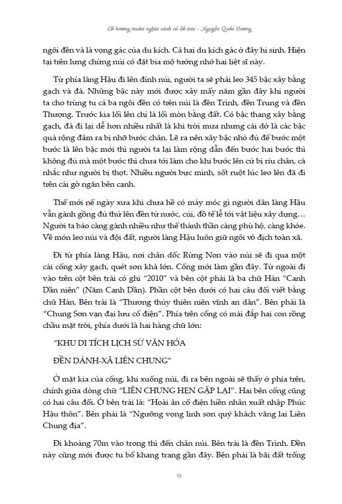 Cố Hương Muôn Nghìn Cảnh Cũ Đồ Xưa - Nguyễn Quốc Vương