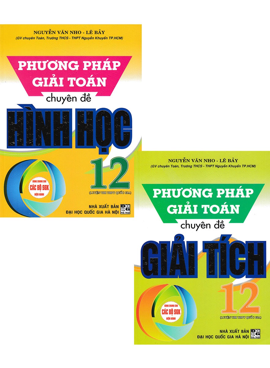 Combo Phương Pháp Giải Toán Chuyên Đề Giải Tích 12 + Hình Học 12 (Bộ 2 Cuốn)