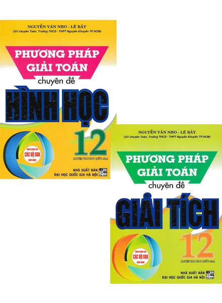  Combo Phương Pháp Giải Toán Chuyên Đề Giải Tích 12 + Hình Học 12 (Bộ 2 Cuốn) 