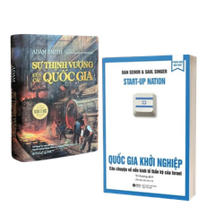 Combo 2 Quyển Siêu Kinh Điển trong Kinh Tế - Sự Thịnh Vượng Của Các Quốc Gia + Quốc Gia Khởi Nghiệp (PREORDER - Sách Phát Hành tháng 9/25)