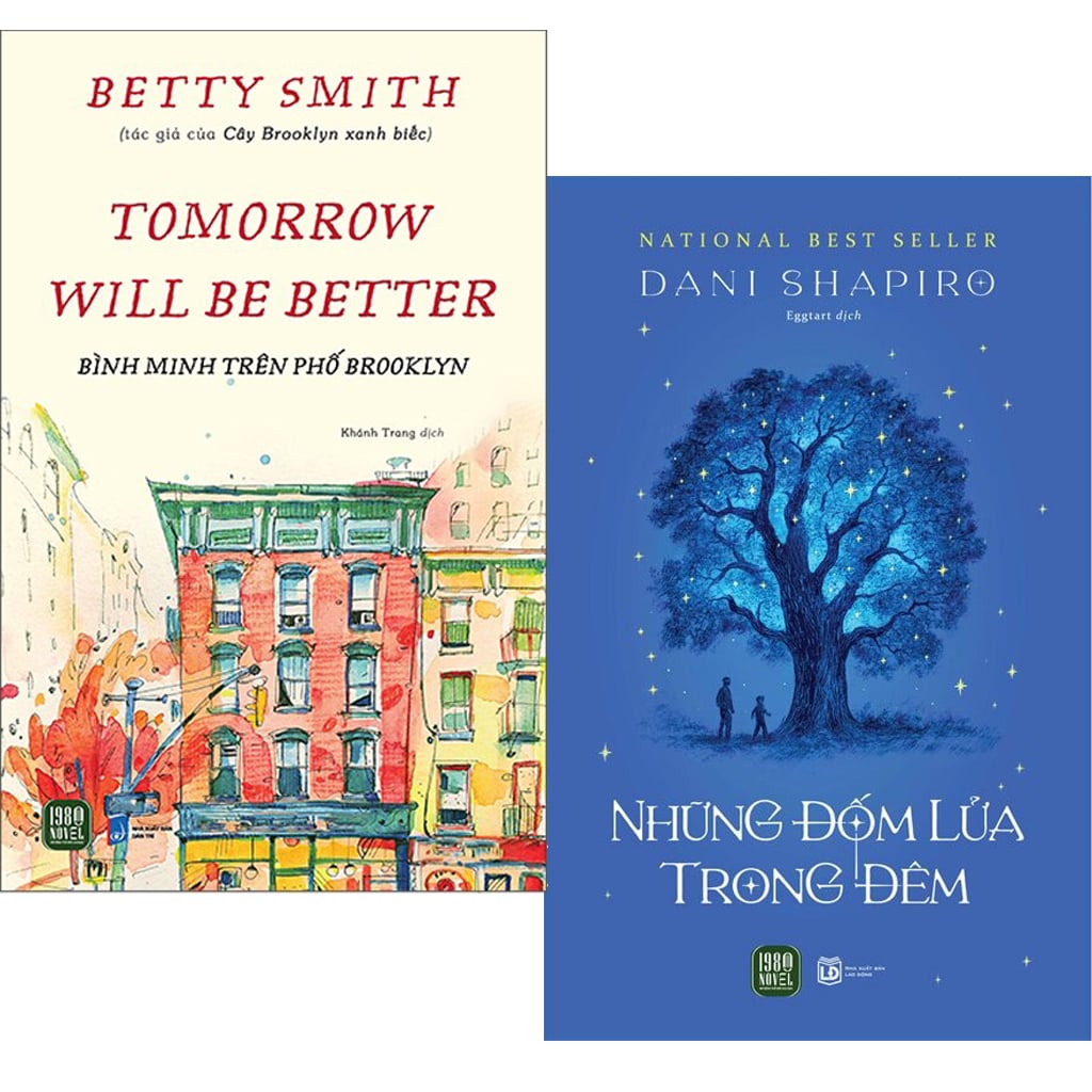 Combo 2 Quyển Bình Minh Trên Phố Brooklyn + Những Đốm Lửa Trong Đêm - Betty Smith, Dani Shapiro