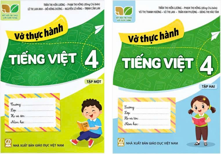 Vở Thực Hành Các Môn Lớp 4 - Kết Nối Tri Thức (Chọn Môn Phía Dưới)