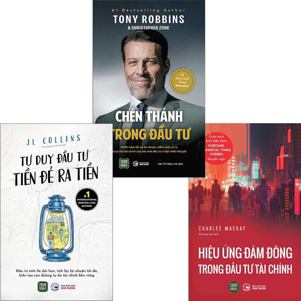 Combo 3 Quyển ( Hiệu Ứng Đám Đông Trong Đầu Tư Tài Chính + Tư Duy Đầu Tư Tiền Đẻ Ra Tiền + Chén Thánh Trong Đầu Tư ) - Nhiều Tác Giả