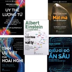 Combo 5 Quyển về Vật Lý Lượng Tử ( Tính Ưu Việt Của Hoài Nghi + Mật Mã - Từ Cổ Điển Đến Lượng Tử + Sự Tiến Hóa Của Vật Lý + Điều Gì Đó Ẩn Sâu + Uy Thế Lượng Tử ) - Nhiều Tác Giả