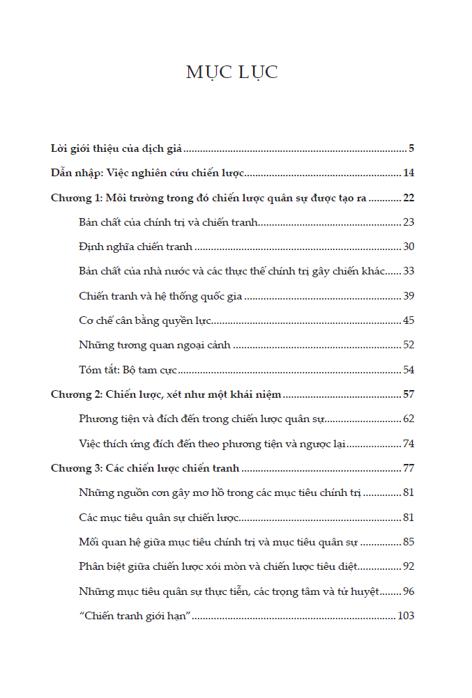 Chính Sách Chính Trị Chiến Tranh & Chiến Lược Quân Sự - Christopher Bassford