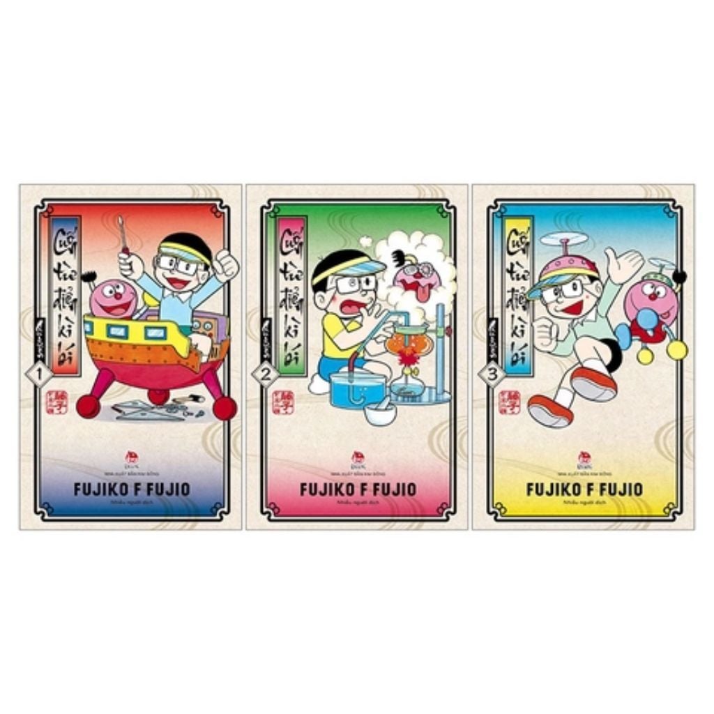 Combo Manga - Cuốn Từ Điển Kì Bí: Tập 1 - 3 (Bộ 3 Tập) - Fujiko F Fujio