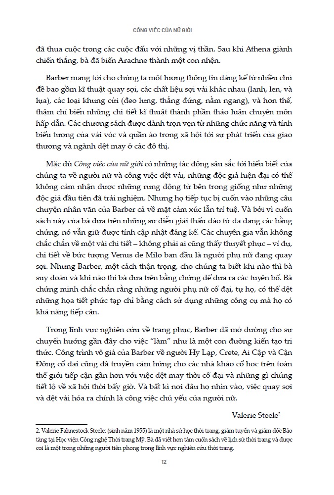 Công Việc Của Nữ Giới - Elizabeth Wayland Barber