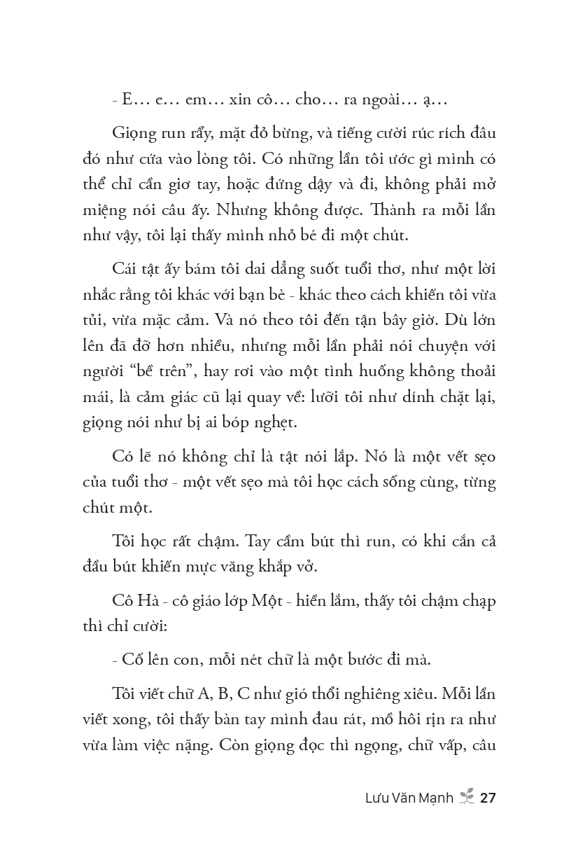 Để Lại Gió Trên Đời (Sdv) - Lưu Văn Mạnh