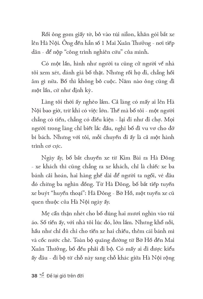 Để Lại Gió Trên Đời (Sdv) - Lưu Văn Mạnh