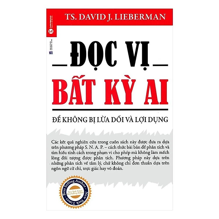 { Trưng Bày } Đọc Vị Bất Kỳ Ai - Để Không Bị Lừa Dối Và Lợi Dụng - TS David J Lieberman