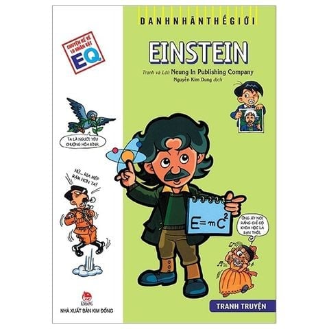 Combo 10 Quyển Danh Nhân Thế Giới ( Edison + Lincoln + Napoleon + Niutơn + Nobel + Einstein + Fabre + Helen + Marie Curie + Schweitzer )