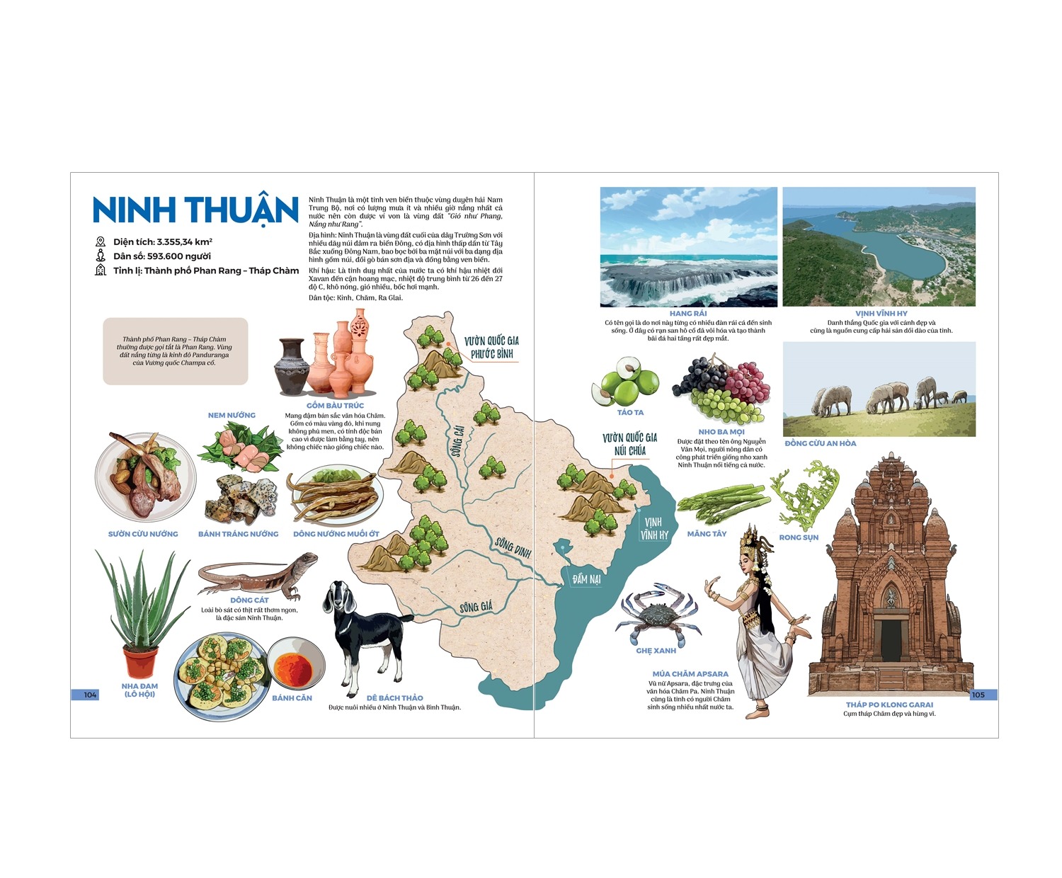 Đất Nước Gấm Hoa - Atlas Việt Nam - Ấn Bản Lưu Dấu 63 Tỉnh Thành (Bìa Cứng) - Võ Thị Mai Chi, Hồ Quốc Cường (2025)