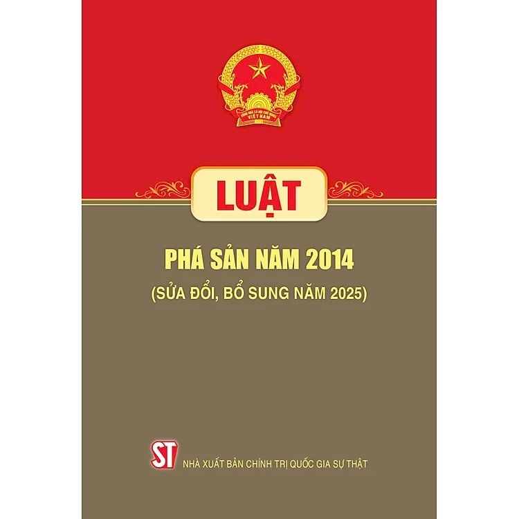 Luật Phá Sản Năm 2014 (Sửa Đổi, Bổ Sung Năm 2025) - Quốc hội - (NXB CTQG)