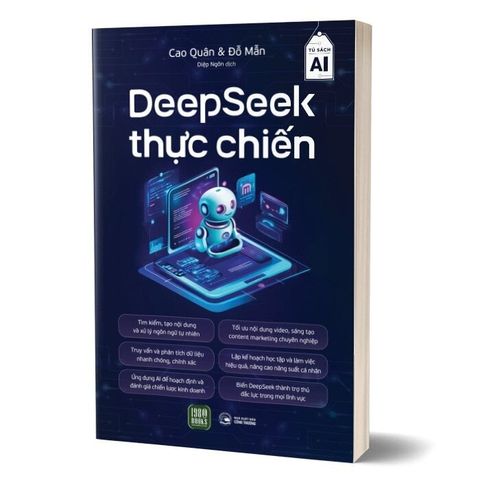  Combo 6 Quyển Sách Mới Nhất Về AI, ChatGPT Và DeepSeek 