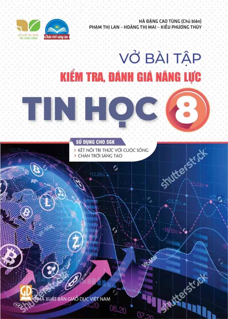 Vở Bài Tập Kiểm Tra, Đánh Giá Năng Lực Tin Học Lớp 8 (Sử Dụng Cho SGK Kết Nối Tri Thức Với Cuộc Sống) - Hà Đặng Cao Tùng (Chủ biên), Phạm Thị Lan, Hoàng Thị Mai, Kiều Phương Thùy - NXBGD