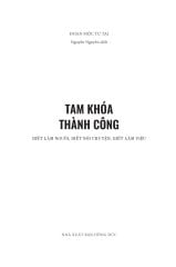 Tam Khoá Thành Công - Biết Làm Người, Biết Nói Chuyện, Biết Làm Việc - Đoan Mộc Tự Tại