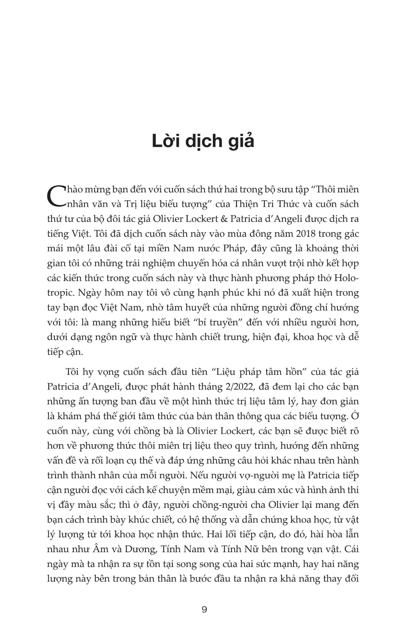 Du Hành Vào Cõi Toàn Thức - Patricia D’Angeli, Olivier Locke