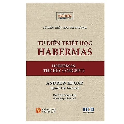 Combo 2 Cuốn Triết Học Habermas + Từ Điển Triết Học Habermas