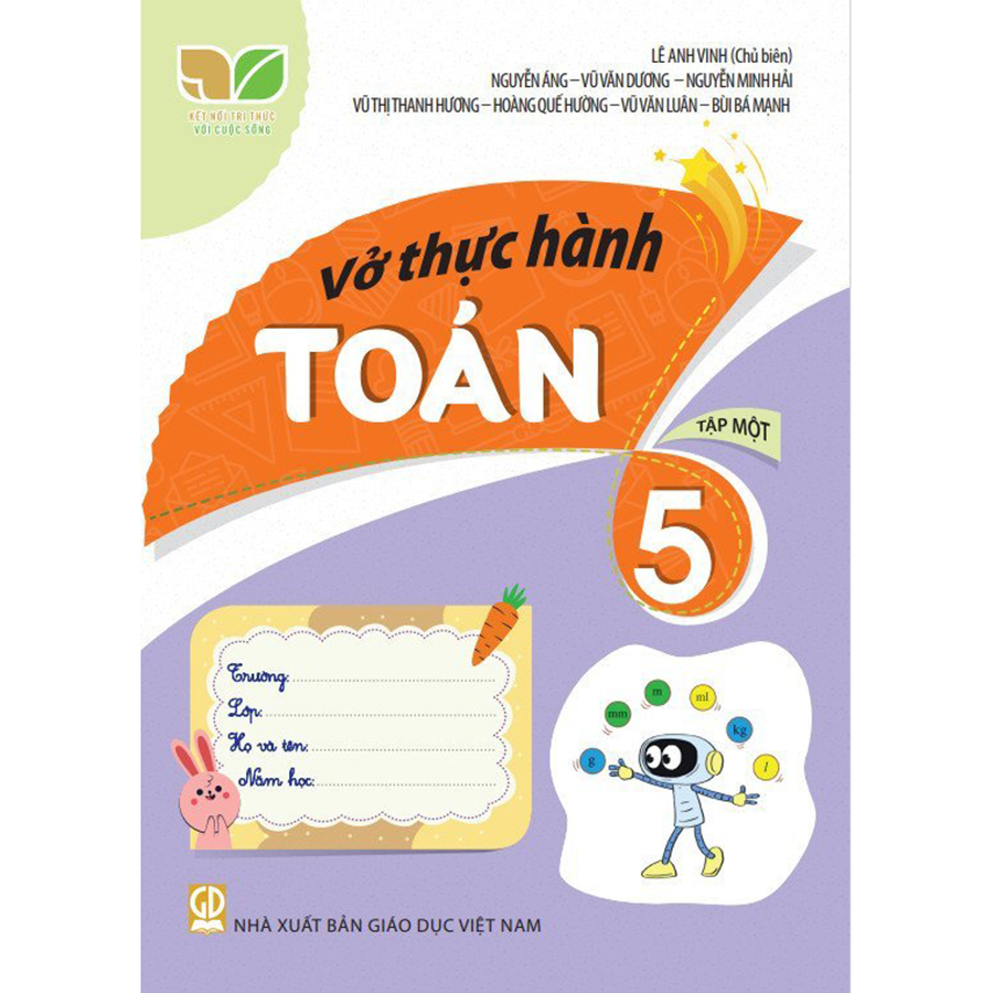Vở Thực Hành Các Môn Lớp 5 - Kết Nối Tri Thức (Chọn Môn Phía Dưới)