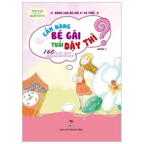 Combo 2 Cuốn Cẩm Nang Bé Gái Tuổi Dậy Thì ( Quyển 1 + 2 )