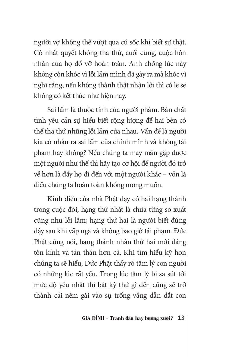 Gia Đình - Tranh Đấu Hay Buông Xuôi? - Thích Nhật Từ