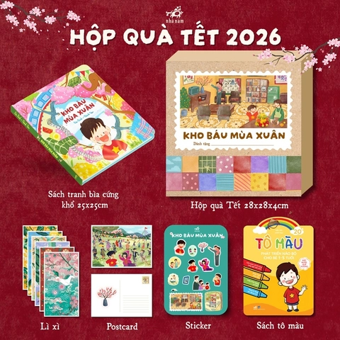 Hộp Quà Tết 2026 - Kho Báu Mùa Xuân - Bảo Bình - Thành Tâm
