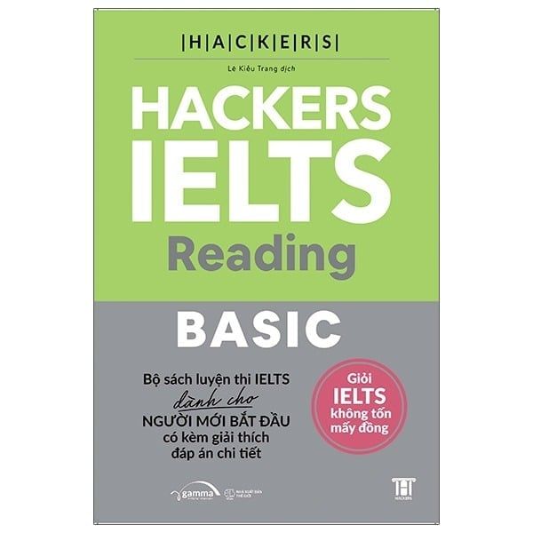  { Trưng Bày } Hackers Ielts Reading Basic  - Viện ngôn ngữ Hackers 
