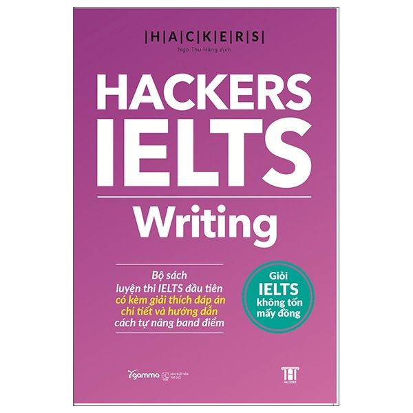 { Trưng Bày } Hackers Ielts Writing - Hackers