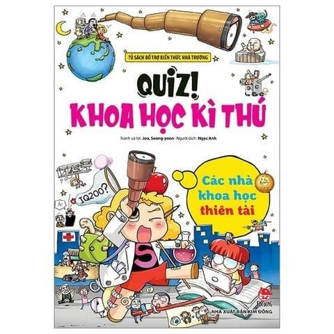  Combo 20 Cuốn Quiz! Khoa Học Kì Thú (Phần 1) - NXB Kim Đồng 