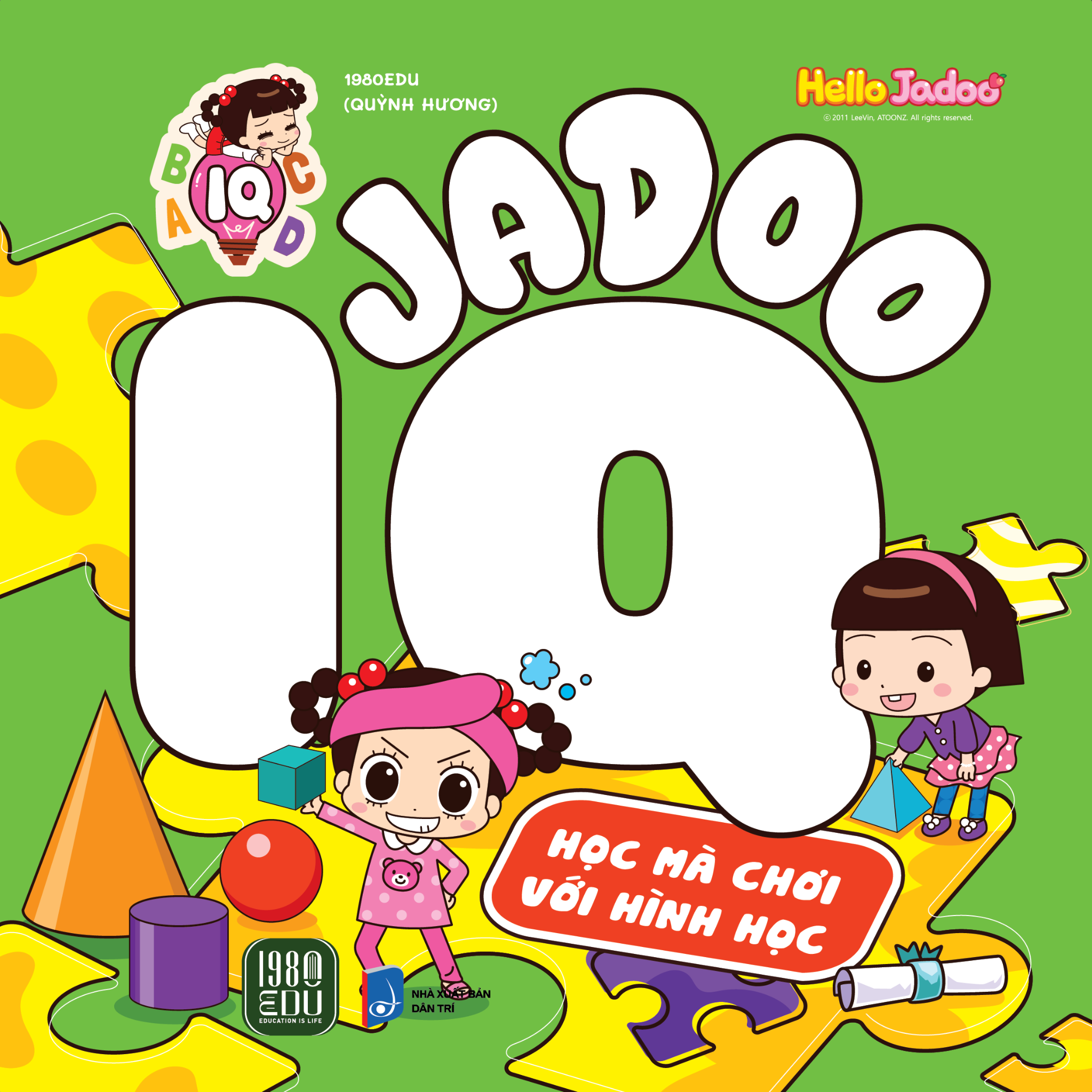 Combo Jadoo IQ - Học Mà Chơi (Bộ 6 Cuốn) - 1980Edu (Quỳnh Hương)
