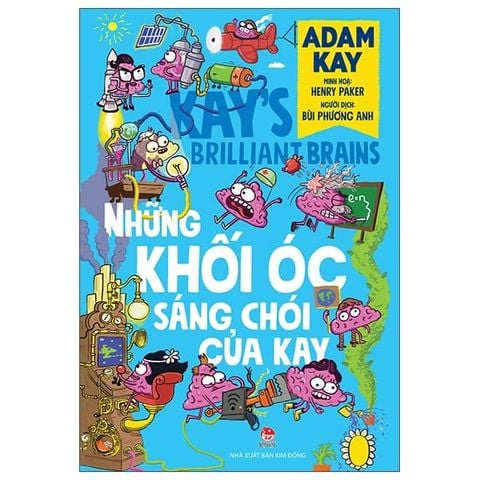  Bộ 4 Cuốn Của Adam Kay (  Giải Phẫu Cơ Thể Người + Những Phát Minh Để Đời + Những Khối Óc Sáng Chói Của Kay + Thần Dược Của Kay ) 