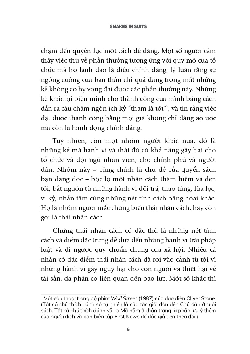 Khi Rắn Khoác Áo Doanh Nhân - TS Paul Babiak, TS Robert D. Hare