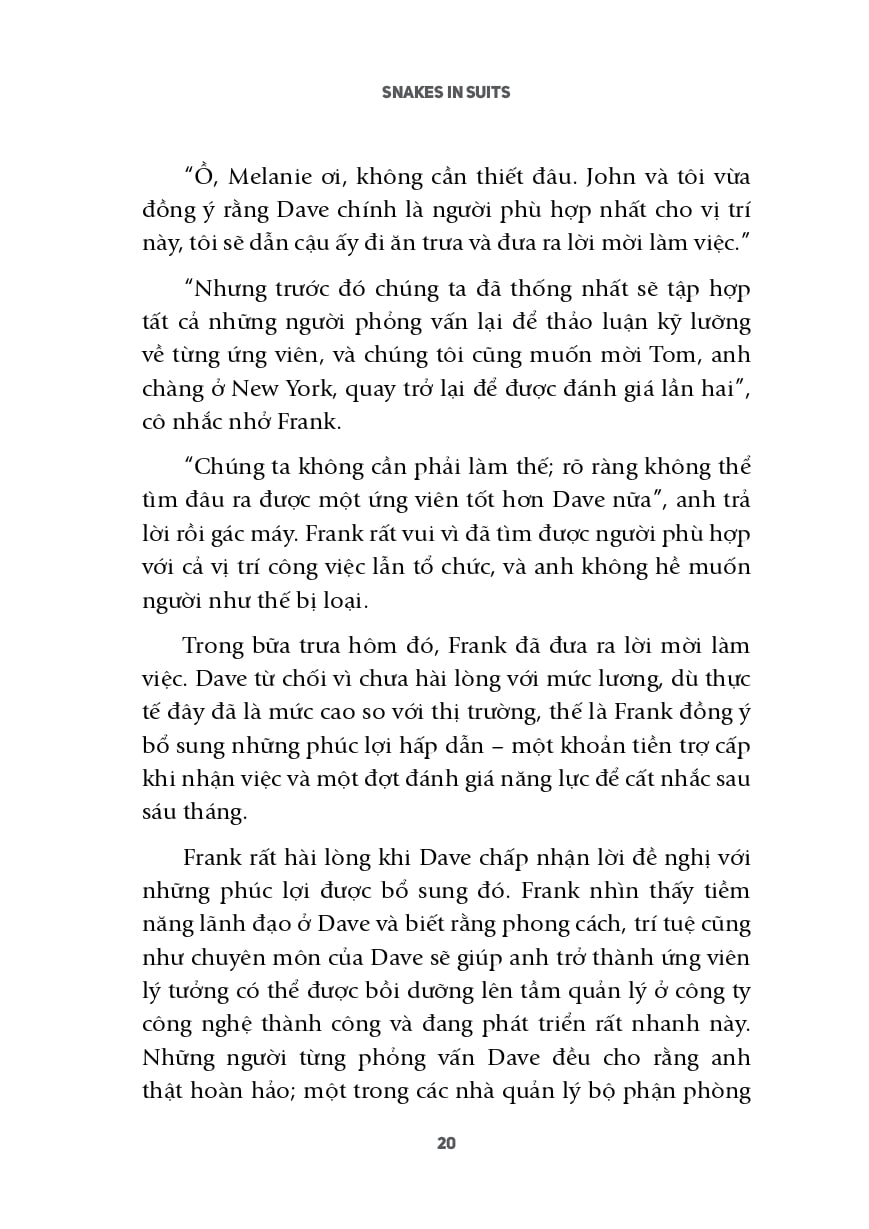 Khi Rắn Khoác Áo Doanh Nhân - TS Paul Babiak, TS Robert D. Hare