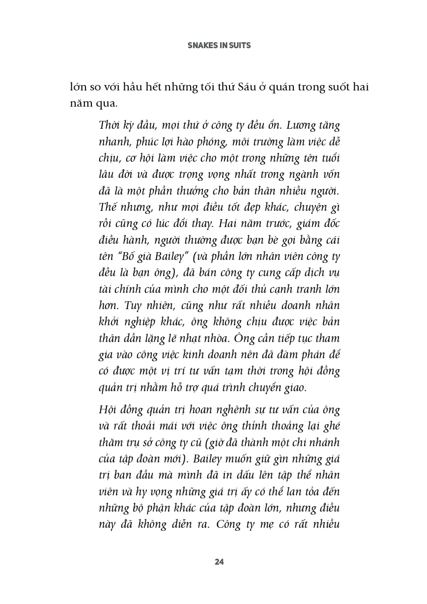 Khi Rắn Khoác Áo Doanh Nhân - TS Paul Babiak, TS Robert D. Hare