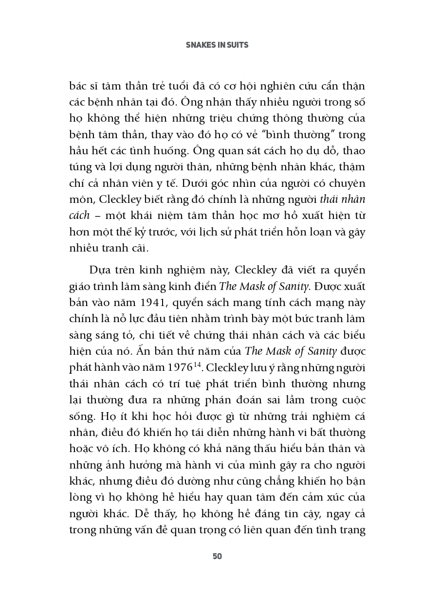 Khi Rắn Khoác Áo Doanh Nhân - TS Paul Babiak, TS Robert D. Hare