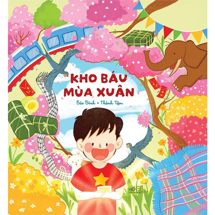 Sách Tranh Kho Báu Mùa Xuân - Bảo Bình - Thành Tâm
