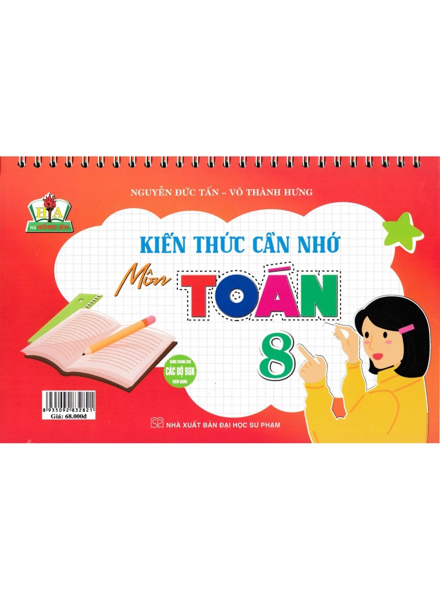 Kiến Thức Cần Nhớ Môn Toán 8 (Dùng Chung Các Bộ Sgk Hiện Hành) - Nguyễn Đức Tấn