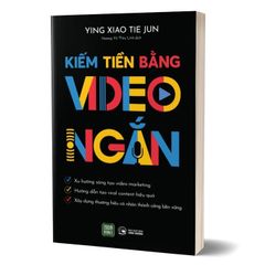 Combo 2 Quyển Kiếm Tiền Bằng Video Ngắn + Content AI - Ying Xiao Tie Jun, AIGC Wenhua Xueyuan