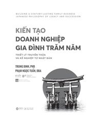 Kiến Tạo Doanh Nghiệp Gia Đình Trăm Năm (Sdv)  - Trung Dinh, PhD
Phạm Ngọc Tuấn, DBA