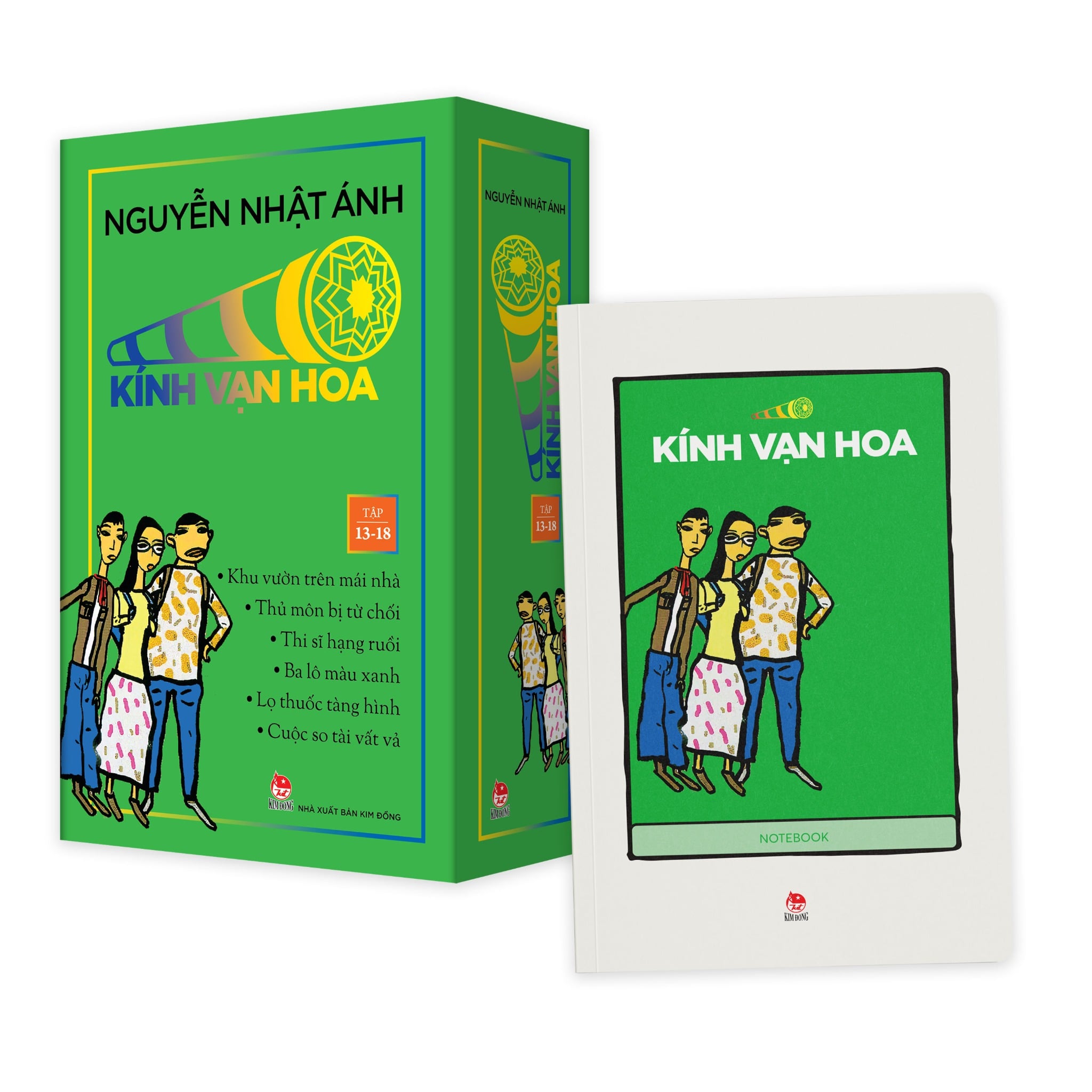 Kính Vạn Hoa Bộ Kỉ Niệm 30 Năm – Boxset 03 (Tập 13 – 18) - Nguyễn Nhật Ánh