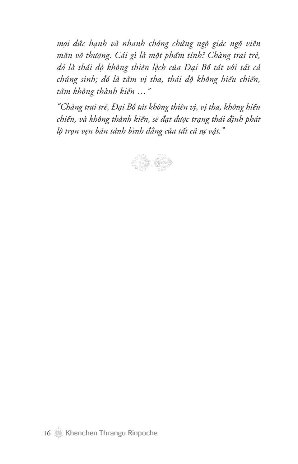 Kinh Vua Của Định - Bài Ca Đại Ấn - Khenchen Thrangu Rinpoche