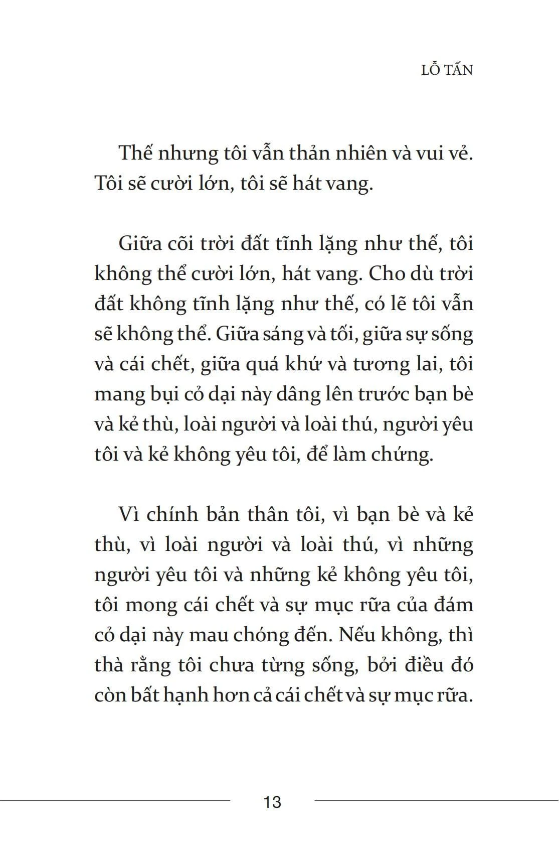 Cỏ Dại - Lỗ Tấn
