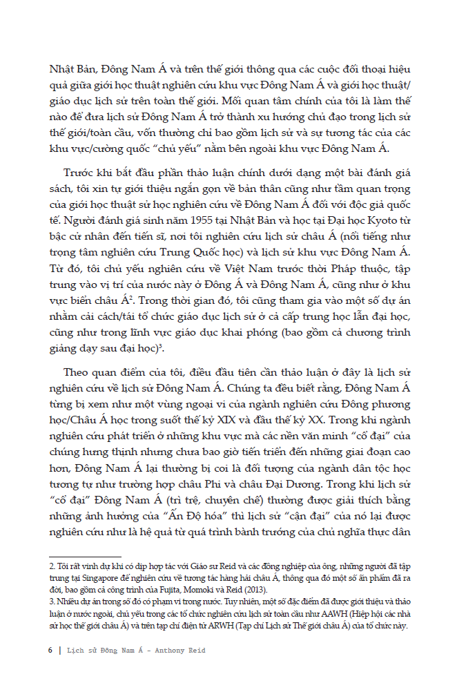 Lịch sử Đông Nam Á - Anthony Reid