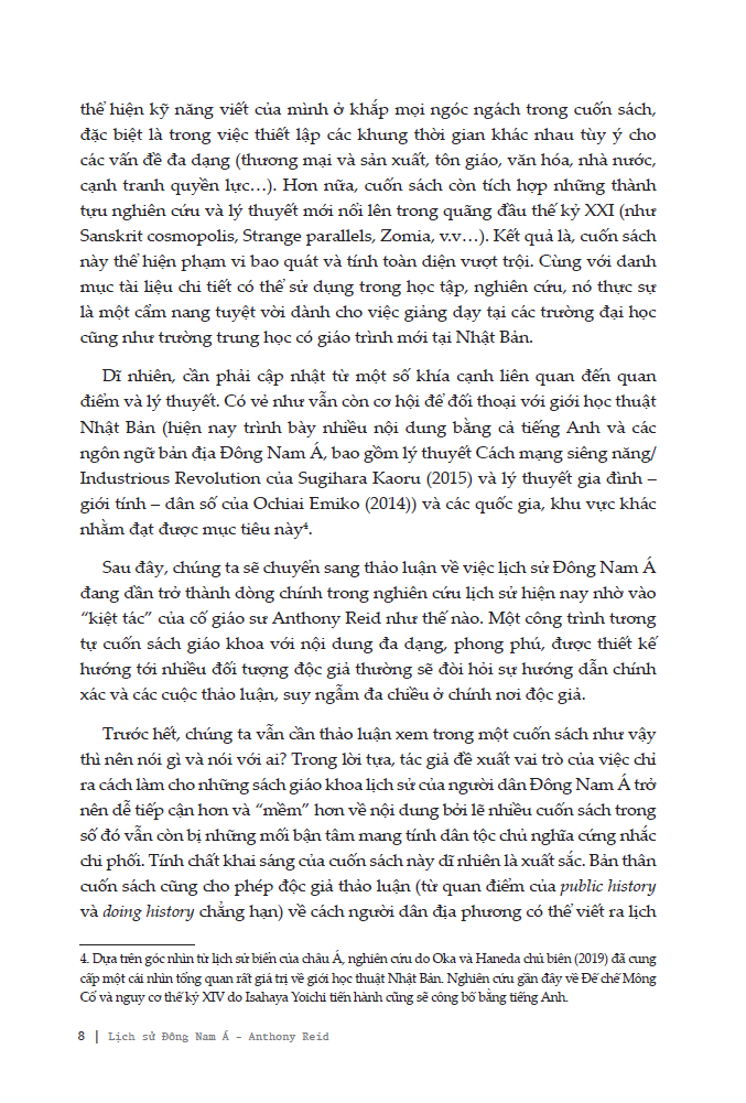Lịch sử Đông Nam Á - Anthony Reid