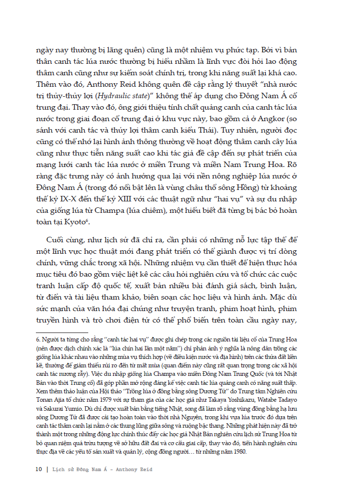 Lịch sử Đông Nam Á - Anthony Reid