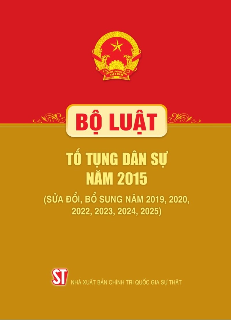 Bộ Luật Tố Tụng Dân Sự Năm 2015 (Sửa Đổi, Bổ Sung Năm 2019, 2020, 2022, 2023, 2024, 2025) - NXB CTQG - Quốc hội