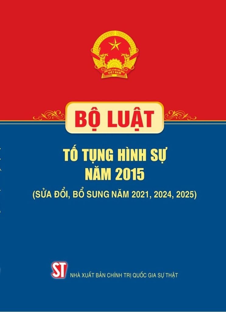  Bộ Luật Tố Tụng Hình Sự Năm 2015 ( Sửa Đổi, Bổ Sung Năm 2021, 2024, 2025 ) - Quốc Hội 