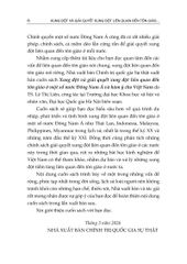 Xung Đột Và Giải Quyết Xung Đột Liên Quan Đến Tôn Giáo Ở Một Số Nước Đông Nam Á Và Hàm Ý Cho Việt Nam - TS. Lê Thị Liên