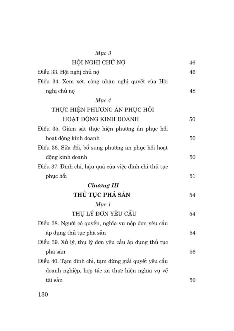 Luật Phục Hồi, Phá Sản Năm 2025 - Quốc Hội